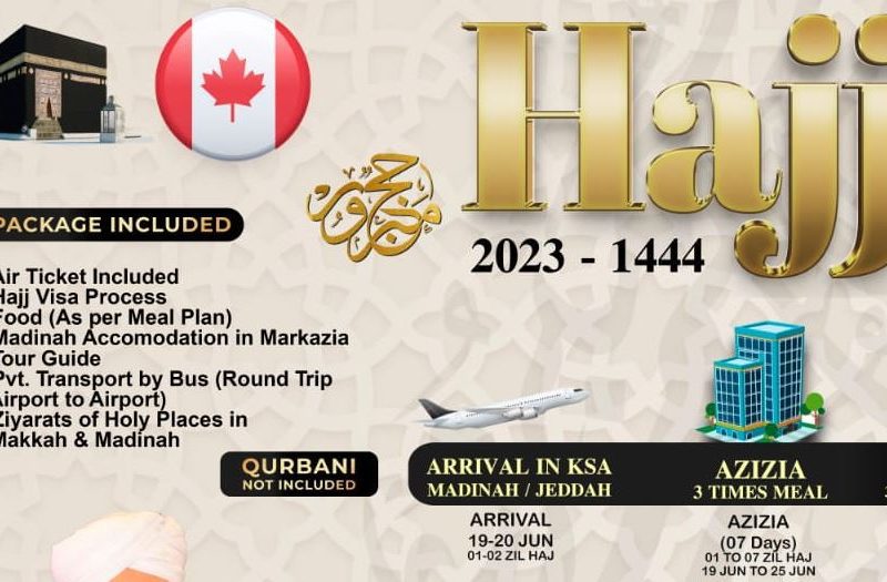 Hajj 2023 (1444 Hijri) - For Pakistani Passport Holders